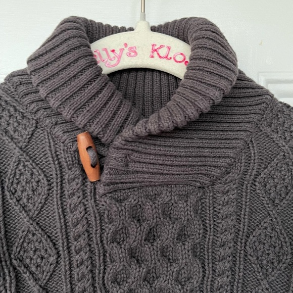 •Aspen Kids• Shawl Collared 100% Cotton Pullover Sweater - Size 2T - Picture 3 of 6